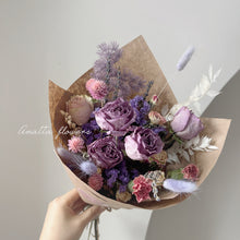 Load image into Gallery viewer, Rose dried flowers bundle