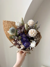 Load image into Gallery viewer, Purple dried flowers bundle