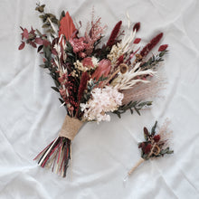 Load image into Gallery viewer, Bordeaux Bridal Bouquet