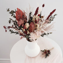Load image into Gallery viewer, Bordeaux Bridal Bouquet