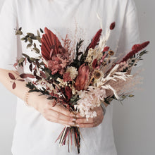 Load image into Gallery viewer, Bordeaux Bridal Bouquet