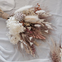 Load image into Gallery viewer, Copper Dried Bridal Bouquet