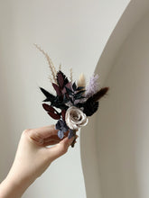 Load image into Gallery viewer, Nightfall Bridal Bouquet — Preserved Dried Flower Wedding Bouquet
