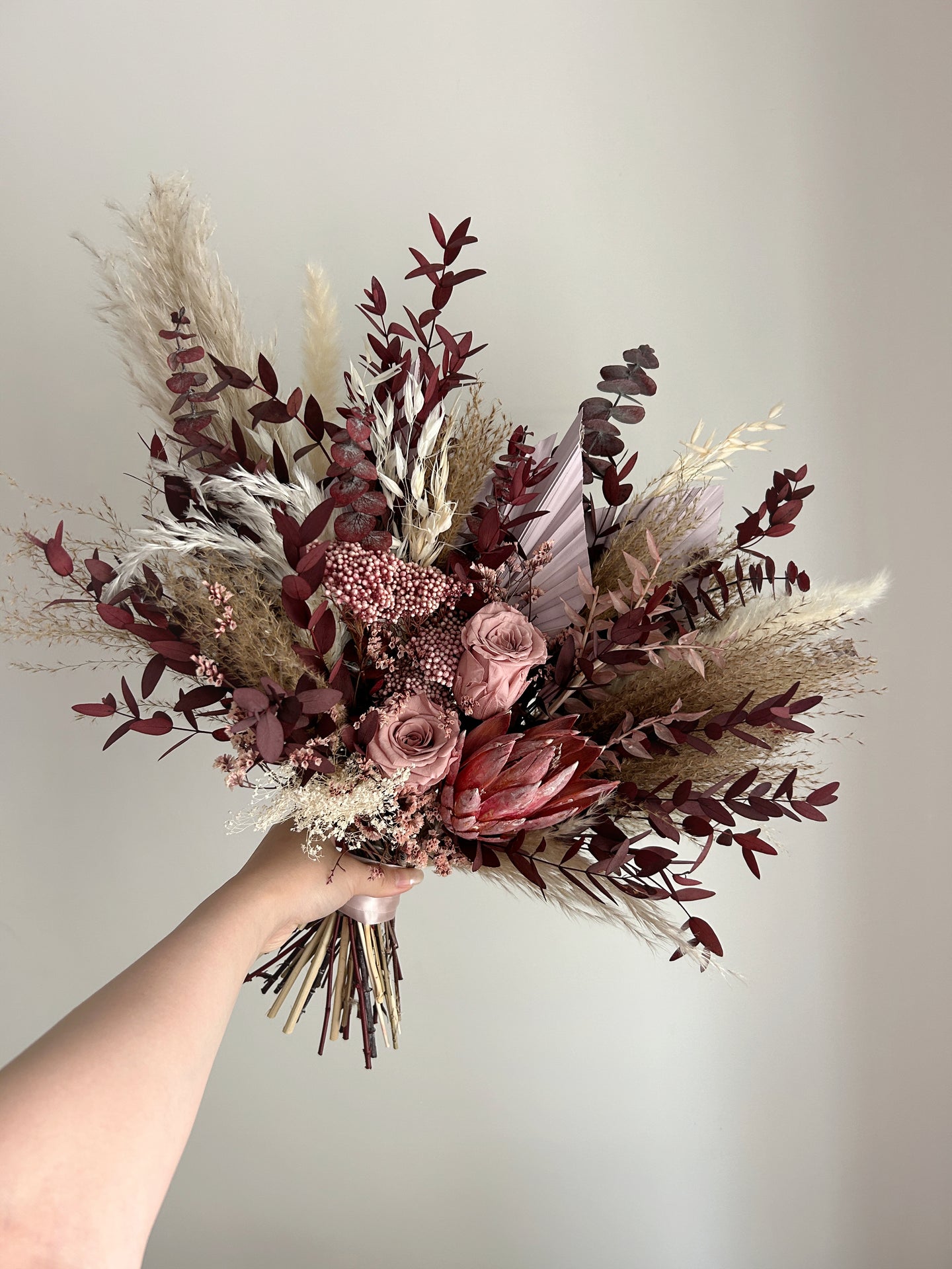 Bridal bouquet - Burgundy