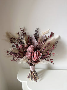 Bridal bouquet - Burgundy