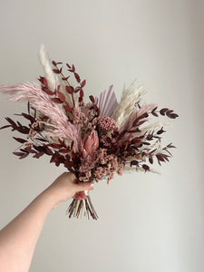 Bridal bouquet - Burgundy