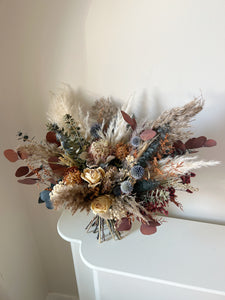 Bridal bouquet - Quicksand | Wedding bouquet | Boho | Dried flower bouquet| Fall wedding｜Dried Flowers｜Vintage｜Nature Inspired｜Handmade