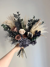 Load image into Gallery viewer, /products/nightfall-dried-flower-bridal-bouquet
