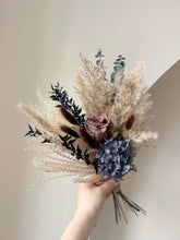 Load image into Gallery viewer, /products/nightfall-dried-flower-bridesmaid-bouquet
